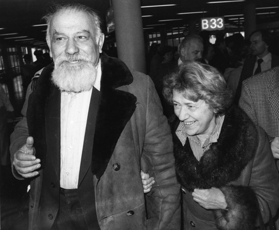 Лев Копелев и Раиса Орлова приезжают в Германию, 12 ноября 1980 г.