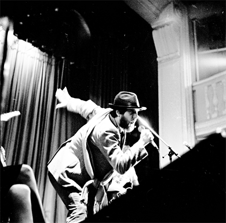 Свен Гундлах на сцене ДК МЭИ. 1987