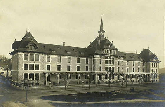 École de la Roseraie. Женева, 1907