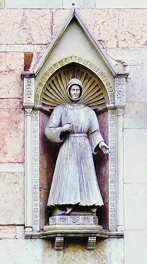 Альберто V д’Эсте. 1390-е. Мрамор