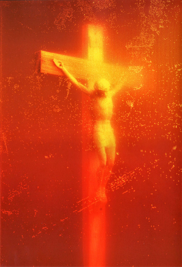 Андрес Серрано. Христос в моче. 1987