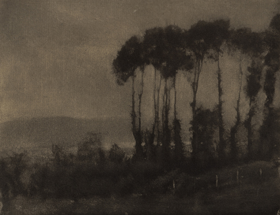 Robert Demachy, Toucques Valley, 1906